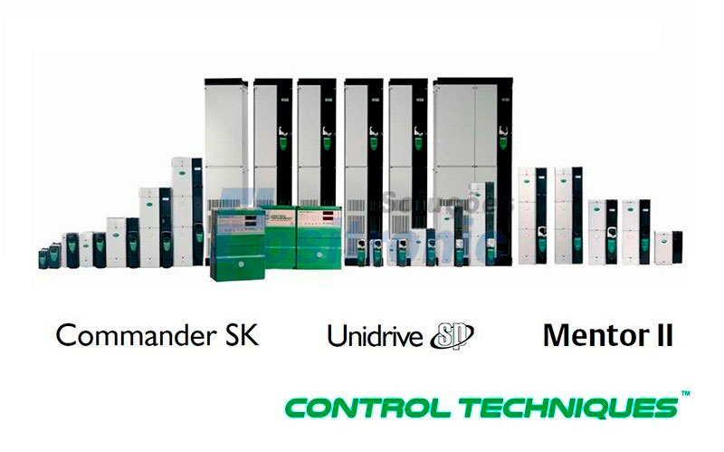 Distribuidor control techniques brasil